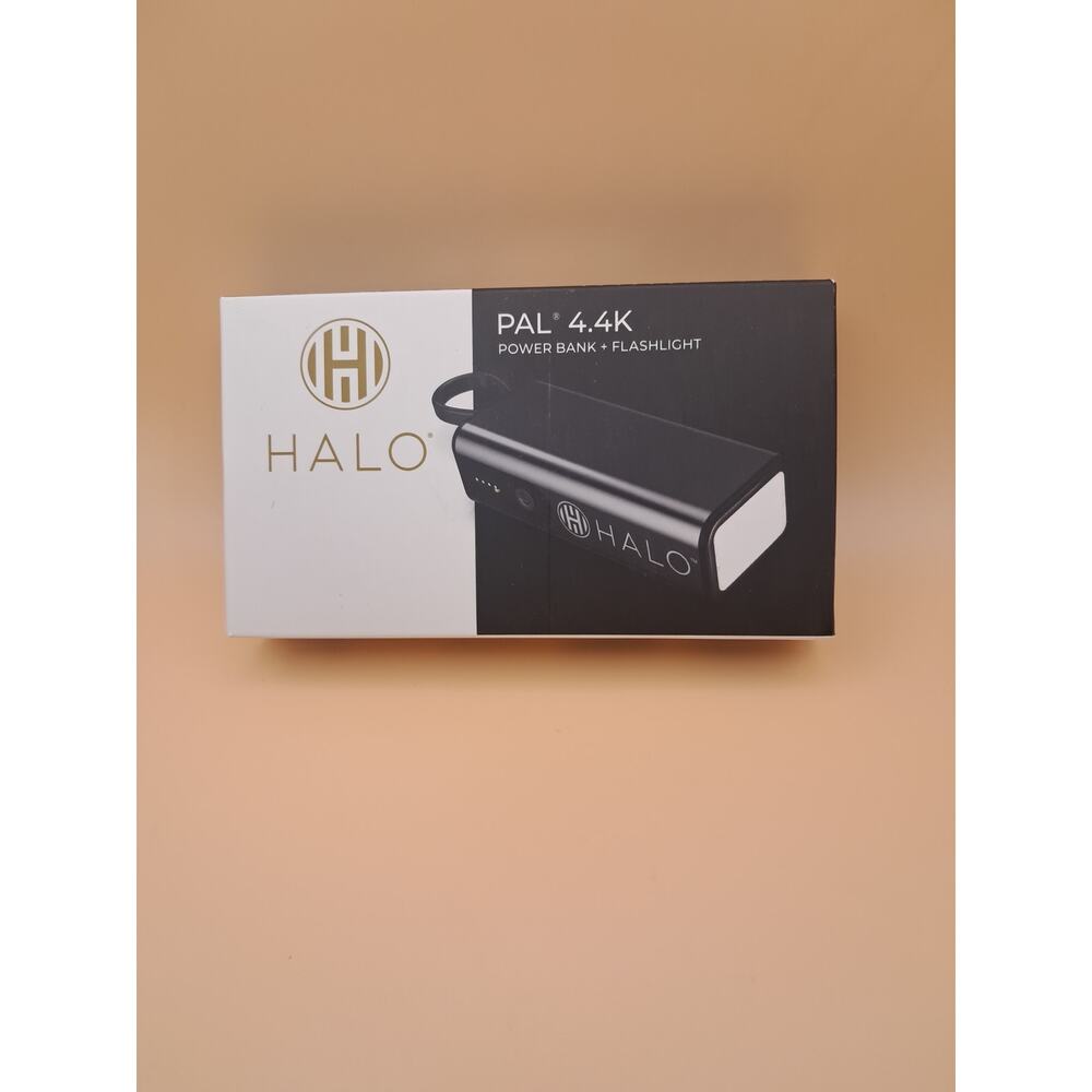Halo Pal 4.4k power bank w flashlight